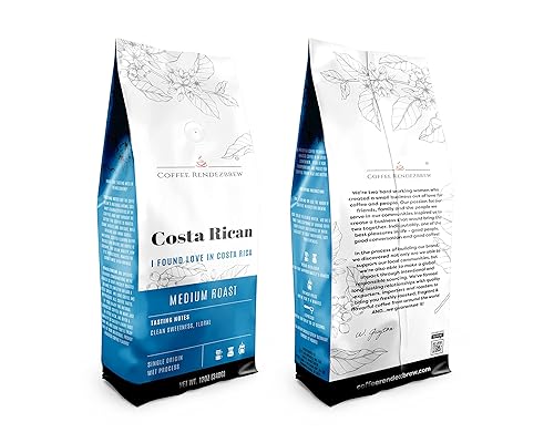 Coffee Rendezbrew, Found Love In Costa Rica - Costa Rican, Chocolaty, Smooth, Ground 12 oz bag