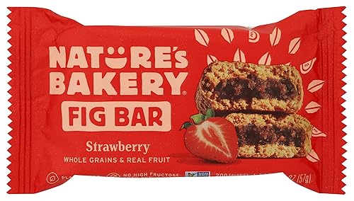 Natures Bakery Bar Fig Wow Strawberry, 2 oz