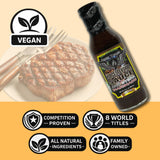 Croix Valley Worcestershire Sauce & Steak Marinade - 3 Pack (12 oz Glass Bottles) - Rich Umami with Savory Tang - Gluten-Free, No MSG, No High