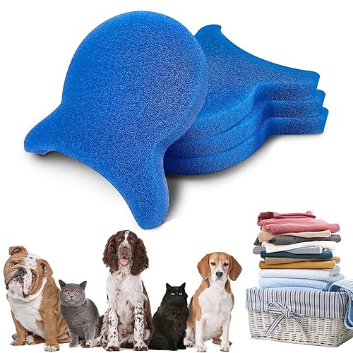 Pet Hair Remover for Laundry, Reusable Dog & Cat Hair Remover Tool, Effectively Removes Pet Hair, Lint and Dander from Bedding and Clothing, Suitable