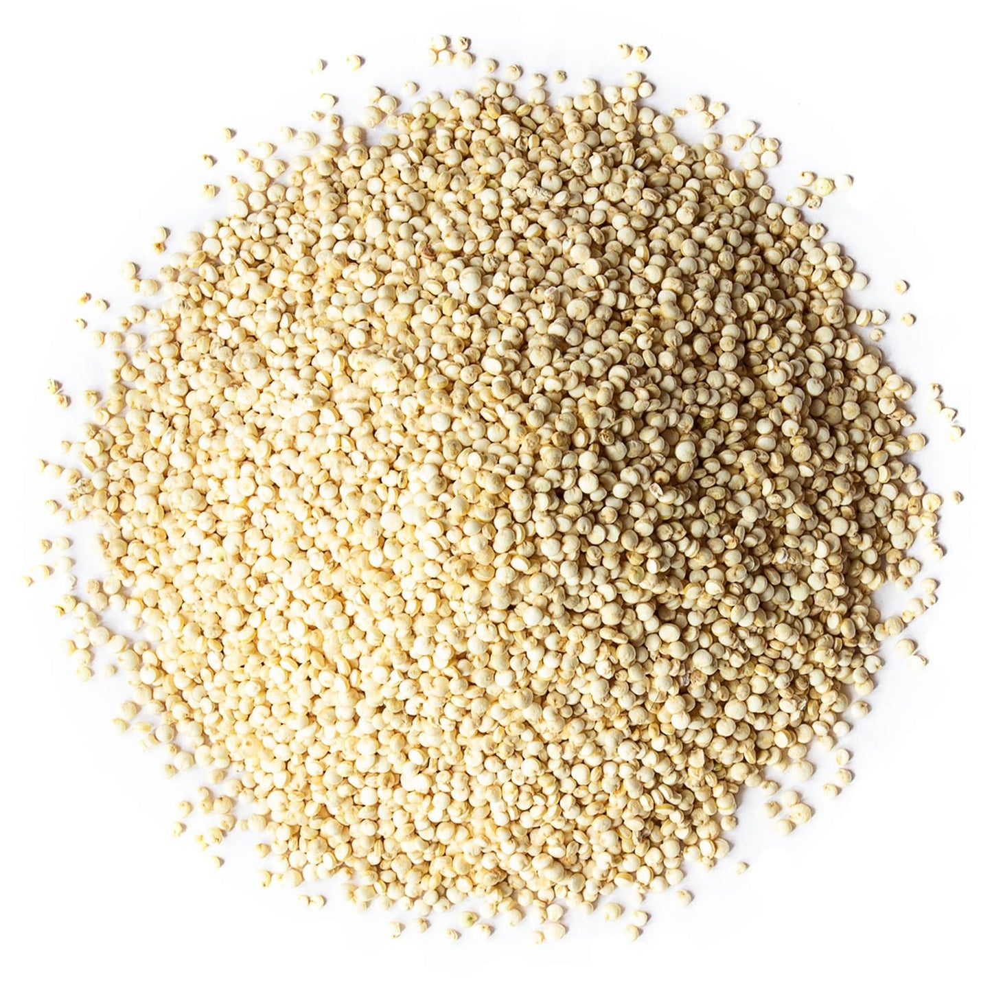 Food to Live Organic White Quinoa, 15 Pounds Whole Grain, Non-GMO, Kosher, Vegan, Sirtfood, Bulk