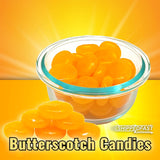 Butterscotch Candy. Individually Wrapped and Sealed Hard Candies. (1 Pound Bag).