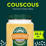 RiceSelect Couscous, Premium Moroccan-Style Wheat Couscous, Non-GMO, Kosher, 26.5oz Jar (Pack of 1)
