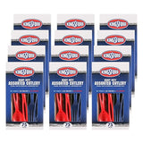 Kingsford Heavy Duty Plastic Forks, Bulk Disposable Forks for BBQ Cookouts Tailgates Camping Picnics and Parties, Sturdy Full-Size Cutlery, Premium