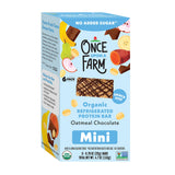 Once Upon a Farm Organic Mini Refrigerated Protein Kids' Bar Multipack Oatmeal Chocolate, 6-.78oz Bars