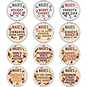 Maud’s Holiday & Fall Flavored Coffee Pods Variety Pack Bundle, 48ct, 11 Assorted Seasonal Flavors, Medium Roast Coffee in Single Serve Pods 100%