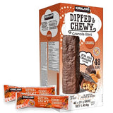 ZENVOIRA Gift Snack Box - includes Kirkland Dipped & Chewy Caramel Granola Bars - 48 Count (31g Each) - Soft & Chewy Snack Bars, Custom Pack, Packed