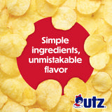 Utz Original 1 Oz Bags, 42 Count Crispy Potato Chips Made from Fresh Potatoes, Crunchy Individual Snacks to Go, Cholesterol Free, Trans-Fat Free