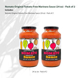 Nomato - 2 Pack of Original Tomato Free Marinara Sauce (24 oz) - Tomato Free, Gluten Free, Nut Free and Dairy Free (Marinara, 2 Pack)