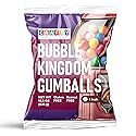 Chewing Gum for Kids - 1 Inch Large Gumballs - 50 Pcs Gum Balls - Assorted Flavors Double Bubble Chewing Gum -for Kids
