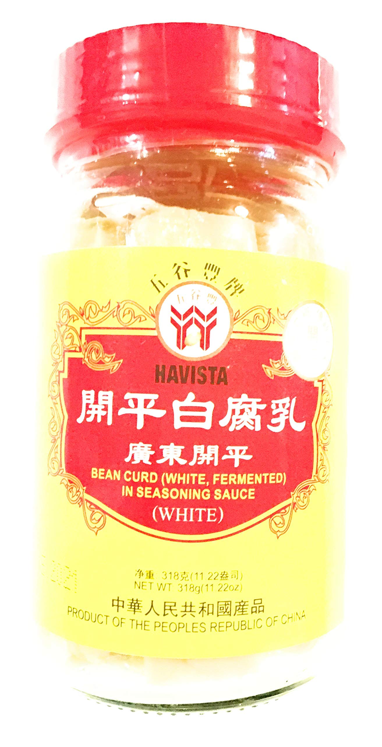 Havista Bean Curd ( White.Fermented) In Seasoning Sauce 11.22 Oz (2 Pack)