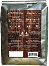 Two Volcanoes Whole Bean Coffee - 5 Lbs - Guatemalan Dark Roast Espresso Blend From Rare Gourmet Coffee Beans. Get The Kick, Enjoy the Smoothness!