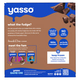 Yasso Frozen Greek Yogurt Bars Chocolate Fudge 4 Count for a, 14 FZ