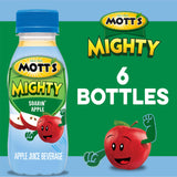 Mott's Mighty Soarin' Apple Juice Drink, 8 Fl Oz Bottles, 6 Pack