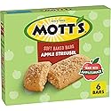 Mott's Soft Baked Bars, Apple Streusel, Made with Applesauce, 6 Ct, 5.76 oz