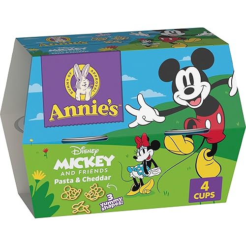 Annie's Disney Mickey and Friends, Microwavable Macaroni and Cheese, 4 Cups, 7.48 oz