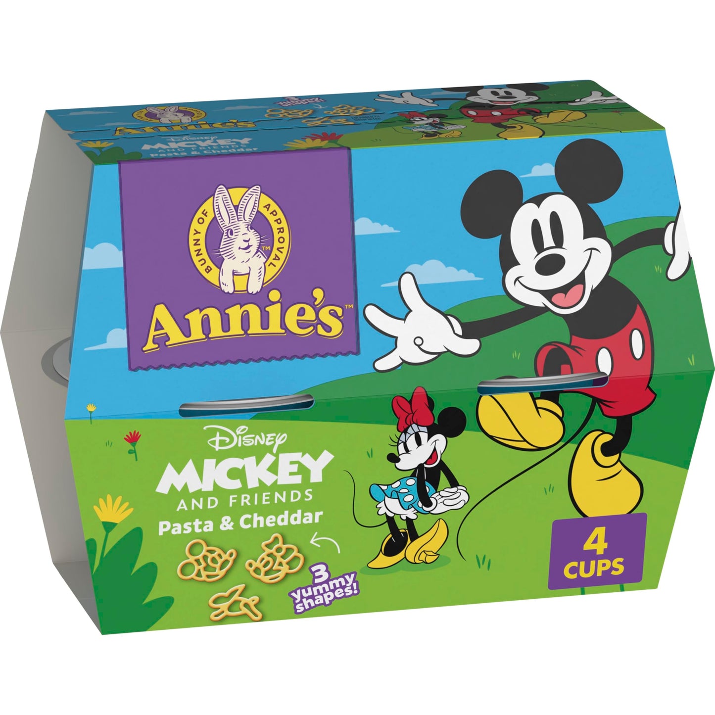 Annie's Disney Mickey and Friends, Microwavable Macaroni and Cheese, 4 Cups, 7.48 oz