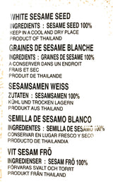 Cock Brand white Sesame Seed 8 Oz(2 Pack)