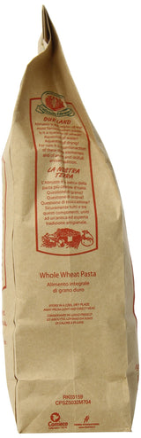 Rustichella D'Abruzzo Pasta Penne Rigate Whole Wheat in Brown Bag, 1.1 Pound