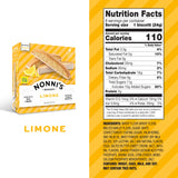 Nonni's Limone Biscotti, Individually Wrapped Italian Lemon Cookie Snacks, 8 Servings (Pack of 1)