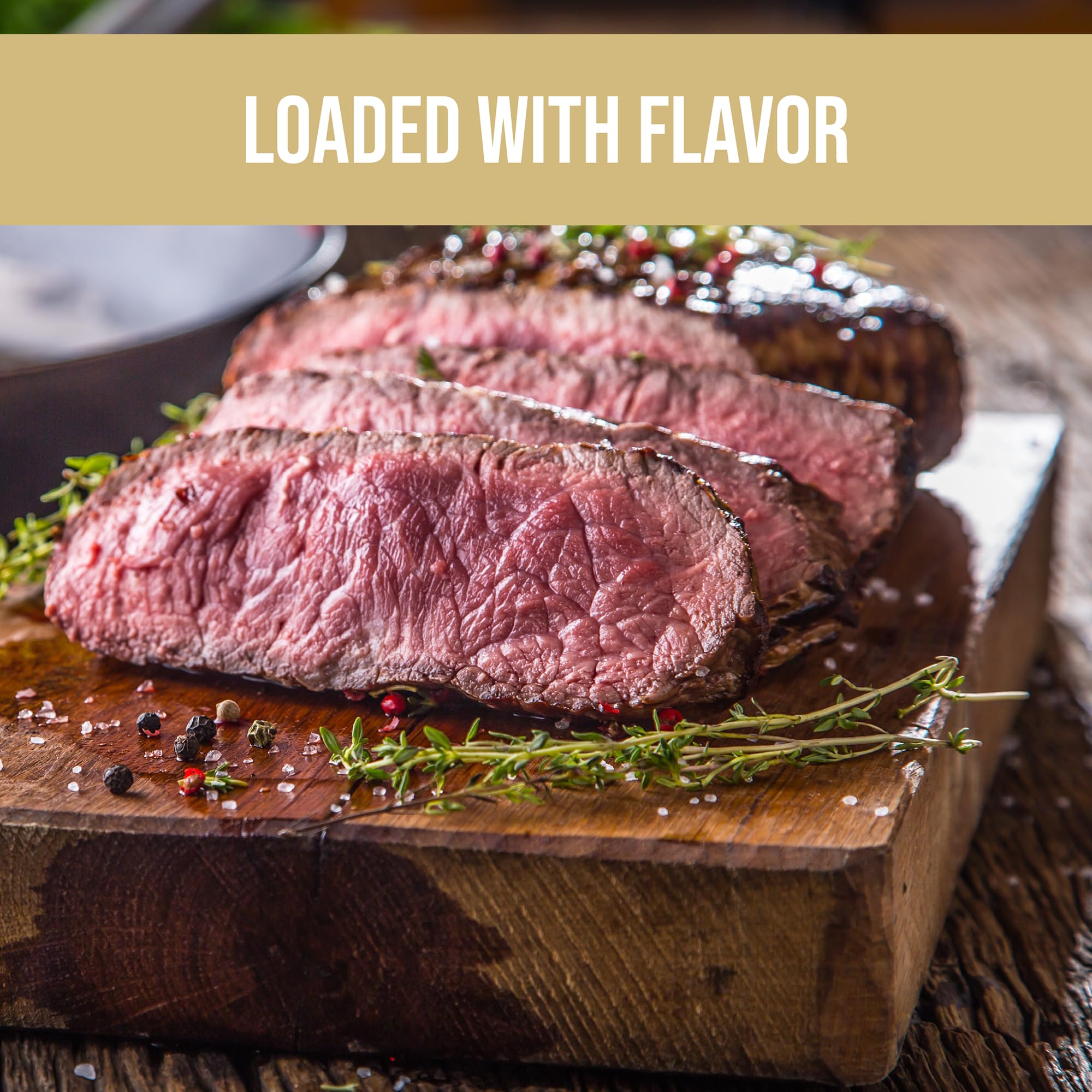 Organic Steak Seasoning & Rub - Divine Bovine by Flavor Seed, Gourmet Spice Blend for Cooking & Grilling Steak, Pork & Vegetables. Carnivore & Keto