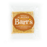 Mrs. Barr’s Natural Foods Granola Bars | Vanilla Almond | Certified Organic Gluten Free Oats | Soft Texture | Small Batch | Gourmet Quality | Real