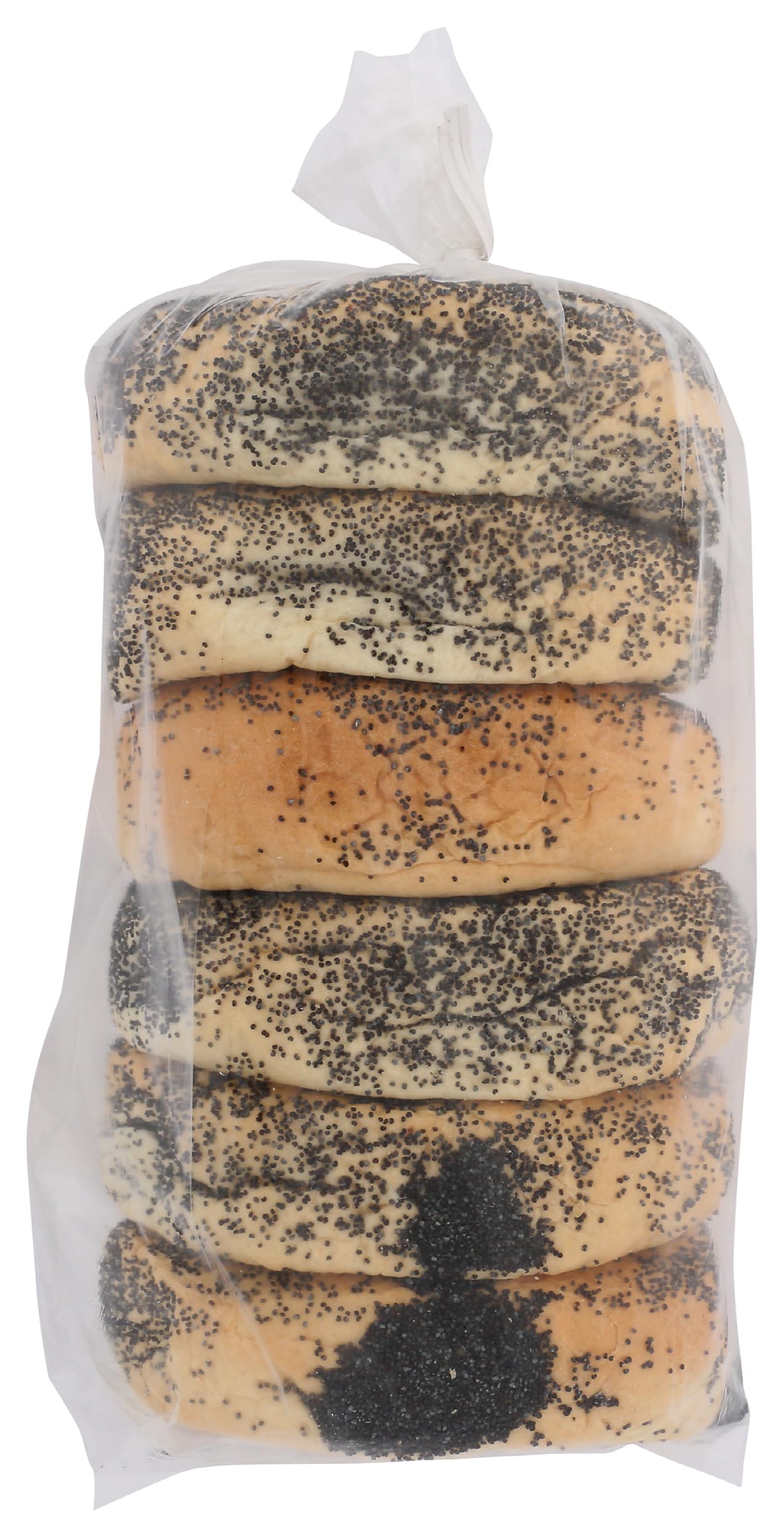 Sacramento Bakery Bagel Poppy 6 PK, 22 OZ
