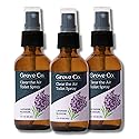 Grove Co. Toilet Spray, Clear the Air Bathroom Spray Air Freshener (2 fl oz) Odor Eliminator for Strong Odor, 100% Natural Lavender Blossom Scent