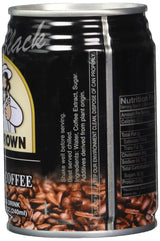 Mr. Brown Black Coffee, 8.12 Ounce (Pack of 24)