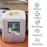 BLUE GREEN ORGANICS 57.3 lb Light Blue Agave , 5 Gallon Bulk Organic Sweetener , Low Glycemic Sugar Alternative for Restaurants & Catering , Mild