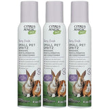Citrus Magic Pet Small Pet Spritz Refresher, Odor Eliminator, and Conditioner, Furry Fresh, 4-Ounce, Pack of 3