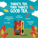 Clipper Tea Organic Fairtrade English Breakfast, Big Ben - USDA Organic, Non-GMO, Fair Trade, Sustainable Caffeinated Tea, 1 Pack, 20 Unbleached Tea