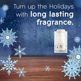 Glade PlugIns Refills Air Freshener, Scented and Essential Oils for Home and Bathroom, Starlight & Snowflakes, 1.34 Fl Oz, 2 Count