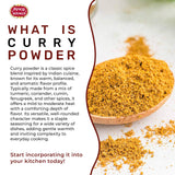 Spicy World Curry Powder 14.4 oz Jar - Authentic Blend of 9-Indian Spices, Premium Quality Blend for Curries, Vegetables, And More - All-Natural