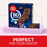 Fiber One 80 Calorie Chewy Bars, Chocolate, Snack Bars, 5 Ct, 4.1 oz