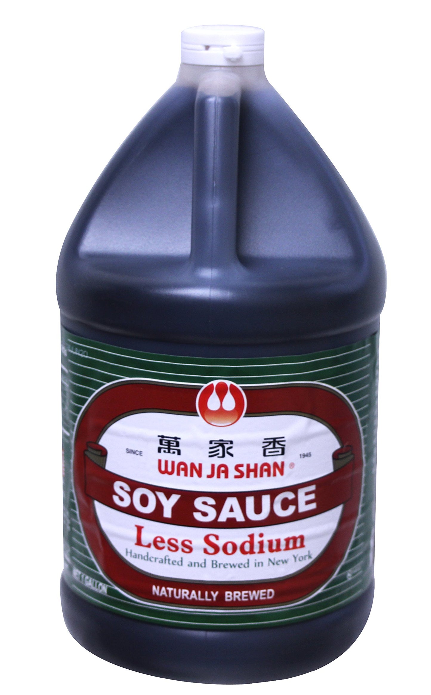 Wan Ja Shan Less sodium soy sauce 1 Gallon