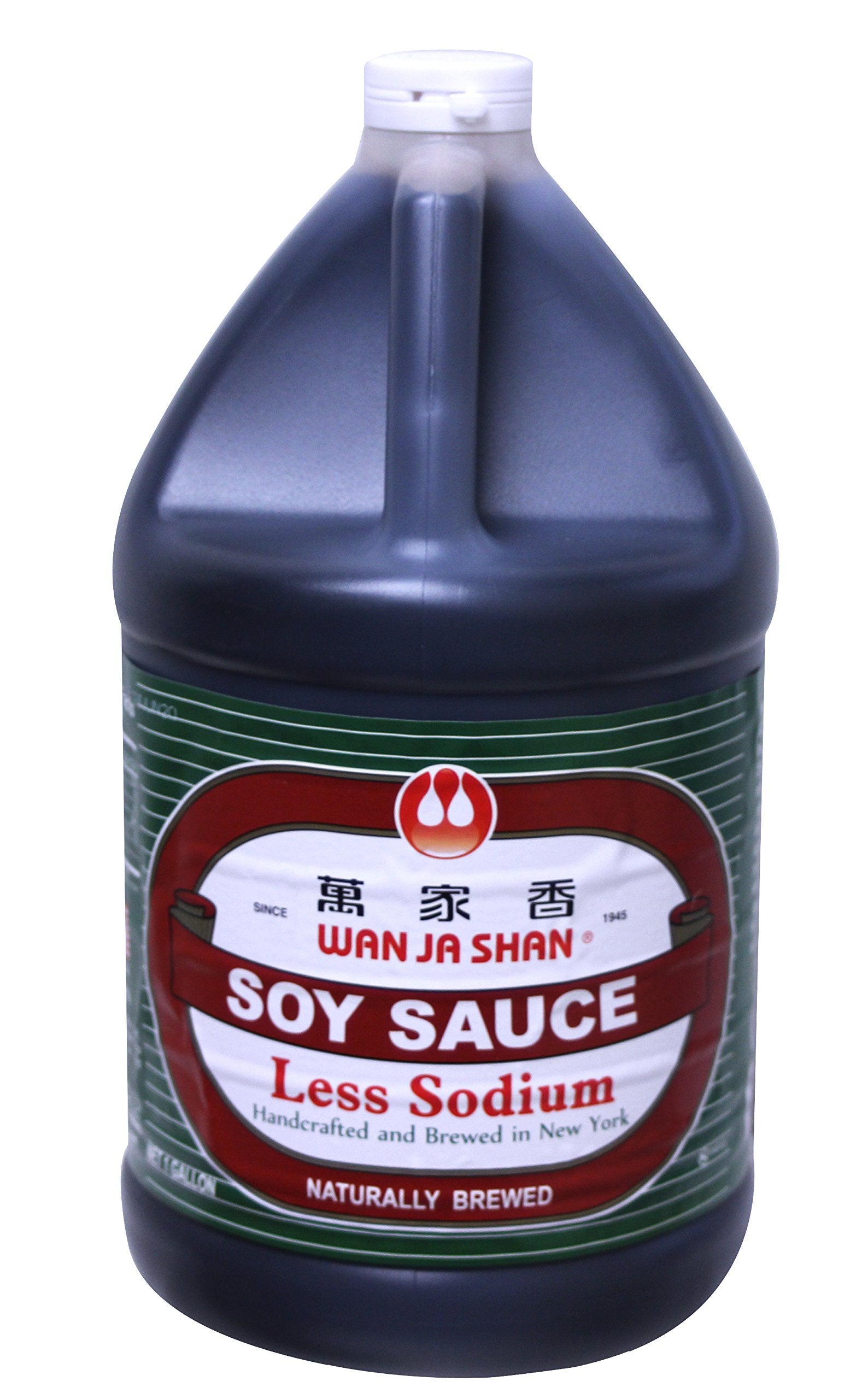 Wan Ja Shan Less sodium soy sauce 1 Gallon