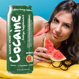 Hype Beverages Official Pre Workout Sugar Free Watermelon Energy Drink - 280mg Caffeine, 750mg Taurine, 50mg L-Carnitine, Vitamin C, B6, B12 - Healthy