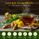 OxifyOrganic Dandelion Root Herbal Loose Tea- 16 oz (16 oz, Dandelion Root)