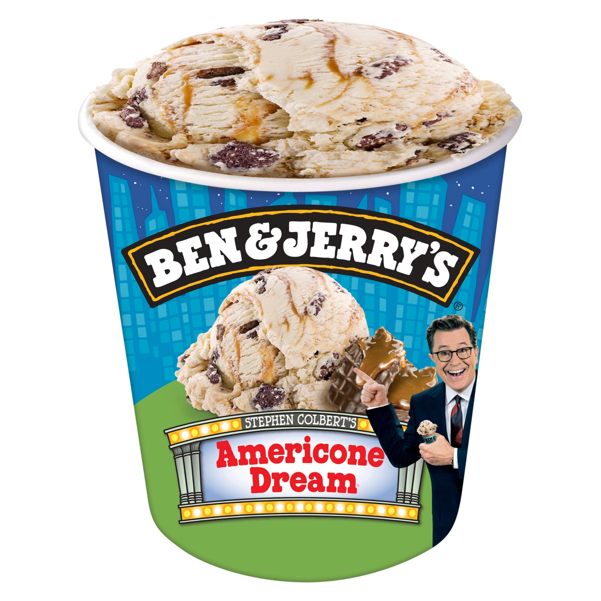 Ben & Jerry's Americone Dream Vanilla Ice Cream 16 oz