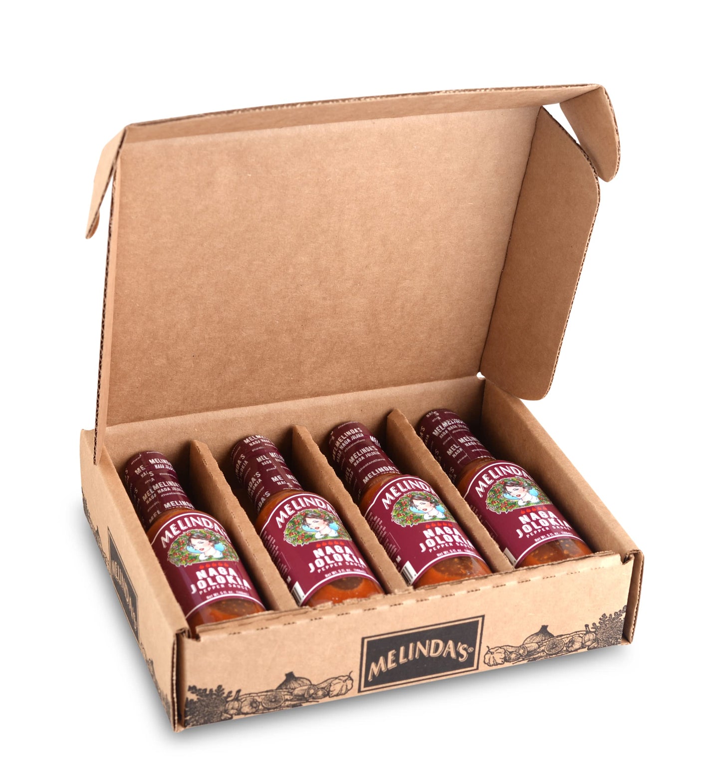 Melinda’s Naga Jolokia Pepper Hot Sauce - Gourmet Naga Jolokia Hot Sauce Perfect for Adding Serious Fire to Any Meal - Fruity & Blazing, Extra Hot