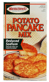 Manischewitz Potato Pancake Mix Low Sodium,6-ounces (Pack of6)