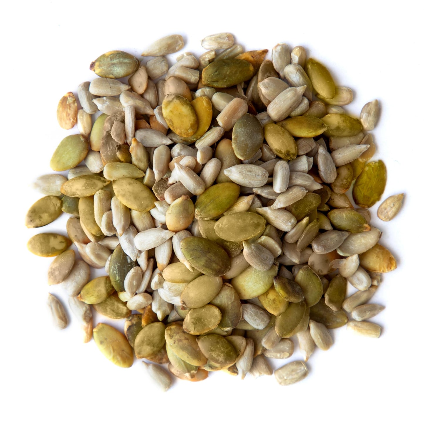 Food to Live Dry Roasted Sunflower and Pumpkin Seed Mix, 8 Ounces - Oven Roasted, No Oil added, Natural Snack, Rich in Protein, Perfect for Baking