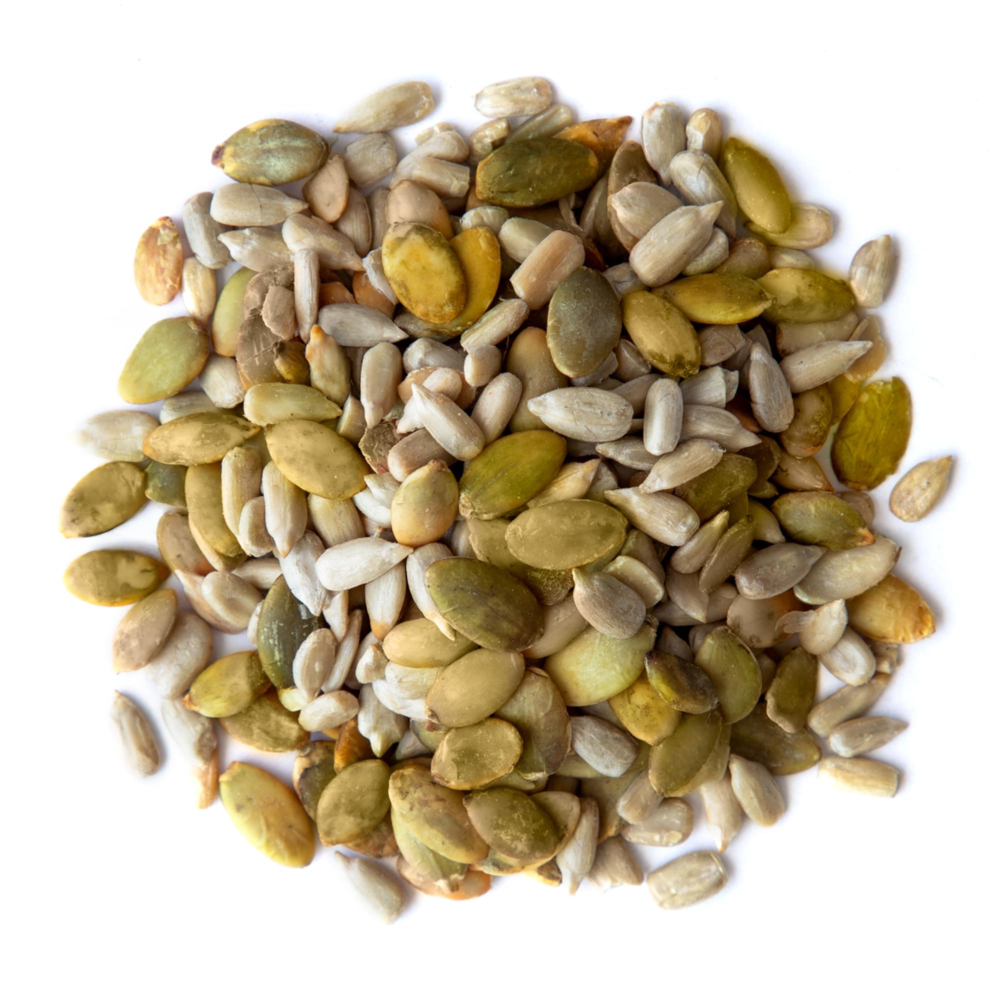 Food to Live Dry Roasted Sunflower and Pumpkin Seed Mix, 8 Ounces - Oven Roasted, No Oil added, Natural Snack, Rich in Protein, Perfect for Baking