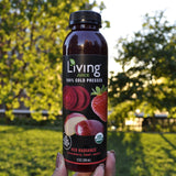 O2 Living Juice Cold Pressed Drink - Red Radiance Organic Juice Pack - No Added Sugar or Water, Naturally Sweetened from Fruits, Rich in Nutrients