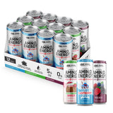 Optimum Nutrition Amino Energy Hydration Drink, Berry Variety, 12 Ct
