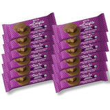 Missy J's Organic Carob Dark Delights Unsweetened Almond Cups 0.9 Oz 12 Pack | Vegan and Gluten-Free, Healthy Caffeine Free Substitute for Chocolate