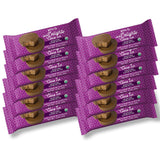 Missy J's Organic Carob Dark Delights Unsweetened Almond Cups 0.9 Oz 12 Pack | Vegan and Gluten-Free, Healthy Caffeine Free Substitute for Chocolate