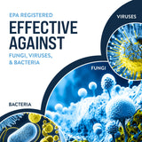 Bio Cide Laboratories BioCide 100 - Multi-Purpose Cleaner and Disinfectant Spray - Professional Grade Bacteria, Virus Mildew, and Fungi Remover