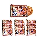 Stroop Club Traditional Organic Stroopwafel Caramel Treats | Vegan, Plant-Based and Dutch-Approved Indulgence - 24 Vegan Waffle cookies (12 Pack of 2)